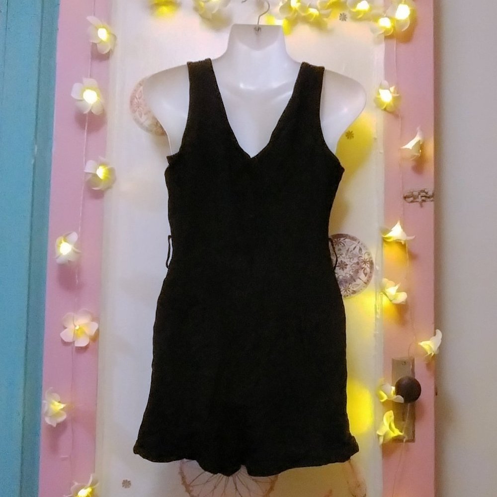 Adibosy (S) Button Front Romper - Picture 5 of 8